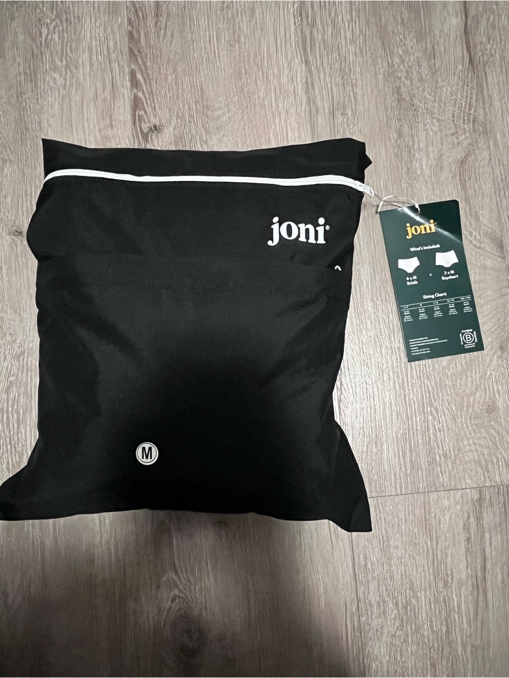 joni Black briefs & boyshorts with Pouch